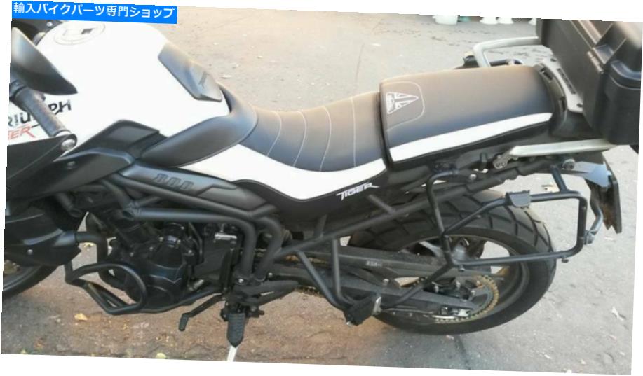 シート Triumph Tiger 800 / XC 2010-19 Tappezzeria Italia Padovaのための快適なシートカバー Comfort Seat Cover for Triumph Tiger 800 /XC 2010-19 Tappezzeria Italia Padova