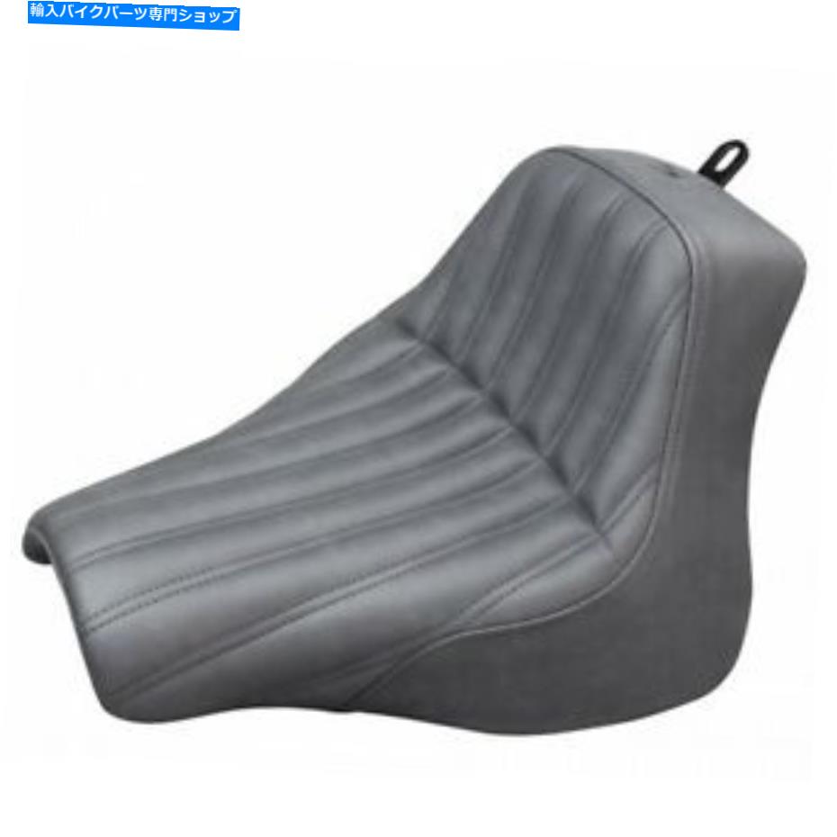 シート 2018-20ハーレーソフトス - ブラック - 818-28-0023のためのSaddlemen Renegade Solo席 Saddlemen Renegade Solo Seat for 2018-20 Harley Softails - Black - 818-28-0023