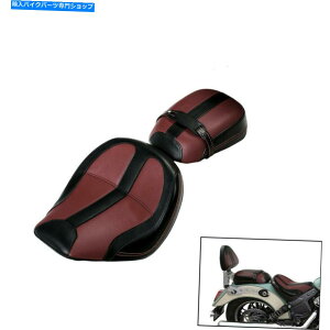 シート インドのスカウト2015-2021 Scout 60年16-21 ABS 19-20のための運転席旅客座席フィット Driver Passenger Seat Fit For Indian Scout 2015-2021 Scout Sixty 16-21 ABS 19-20