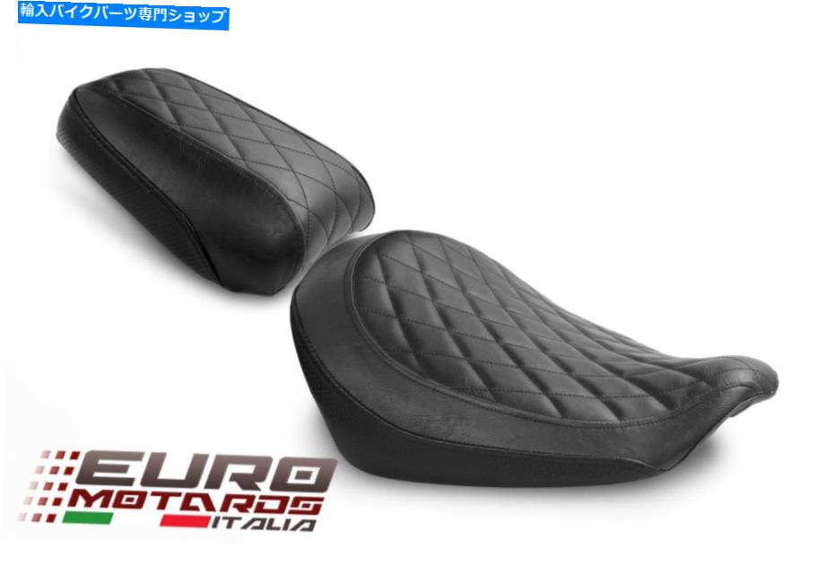 シート LuimotoヴィンテージダイヤモンドシートカバーThunderbird Storm 2010-2017 Luimoto Vintage Diamond Seat Covers Set For Triumph Thunderbird Storm 2010-2017