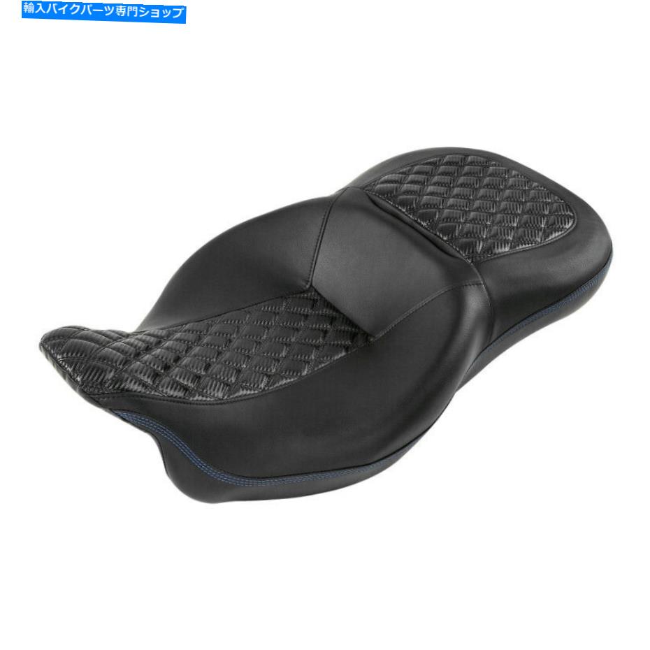 シート 運転席旅客座席フィットハーレーツーリングTri Electra Street Glide 09-21 18 Driver Passenger Seat Fit For Harley Touring Tri Electra Street Glide 09-21 18