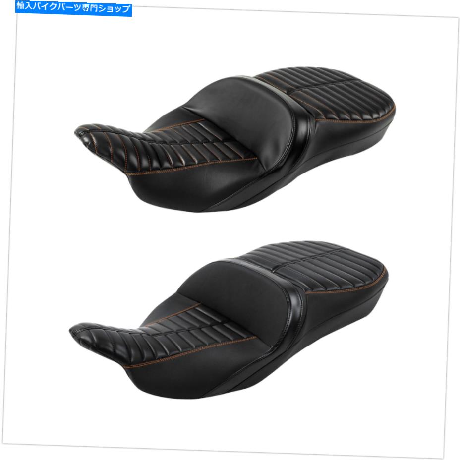 シート ライダードライバー旅客ピリオンシートフィットハーレーツーリングロードTri Glide 09-21 Rider Driver Passenger Pillion Seat Fit For Harley Touring Road Tri Glide 09-21