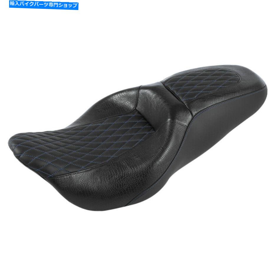 シート ハーレーツーリングCVOストリートグライド2009-2021 18 17 Driver & Passenger Seat Fit For Harley Touring CVO Street Glide 2009-2021 18 17
