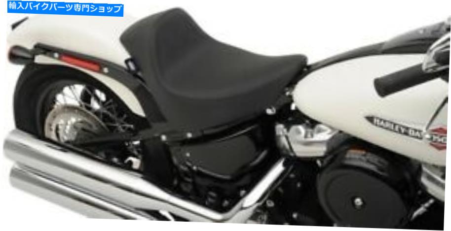 シート Drag Specialties EZ-ON Smooth Solo Seat Harley Suftail Flhcデラックススリム18-19 Drag Specialties EZ-On Smooth Solo Seat Harley Softail FLHC Deluxe Slim 18-19