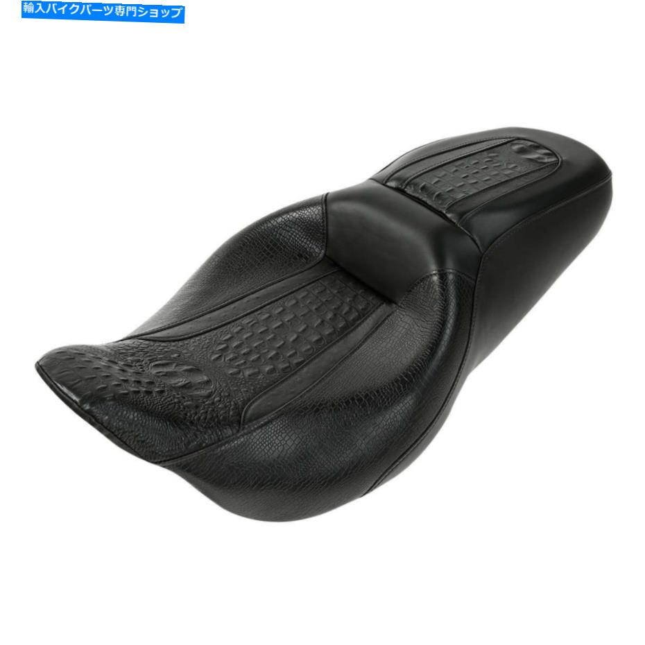 シート ハーレーツーリングロードキングストリートグライド2009-2021のための運転席旅客シートフィット Driver Passenger Seat Fit For Harley Touring Road King Street Glide 2009-2021