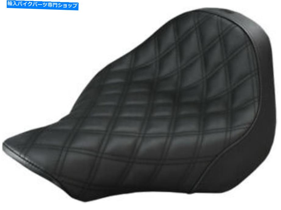 シート サドルメンシートリノグレードラティスソロブラックfor Harley Davidson FXSB 813-27-002LS Saddlemen Seat Renegade Lattice Solo Black For Harley Davidson FXSB 813-27-002LS