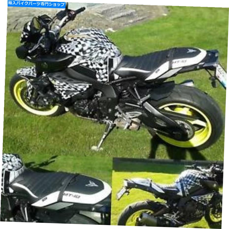 シート Yamaha MT-10 FZ-10 2016-2019 Tappezzeria Italiaコンフォートメモリフォームシートカバー Yamaha MT-10 FZ-10 2016-2019 Tappezzeria Italia Comfort Memory Foam Seat Cover