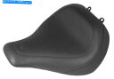 シート 18+ハーレーファットボーイワイドトリッパーブラックソロシートサドル27113 18+ Harley Fat Boy Wide Tripper Blac...
