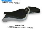 シート Triumph Street Triple 2017-2020 Tappezzeria Molina-3コンフォートフォームシートカバー新品 Triumph Street Triple 2017-2020 Tappezzeria Molina-3 Comfort Foam Seat Cover New