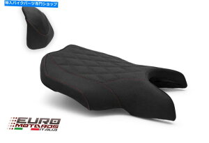 シート Luimotoダイヤモンドスエードシートカバー+カウルパッドカバー2001-2002 Luimoto Diamond Suede Seat Cover + Cowl Pad Cover For Ducati MH900E 2001-2002