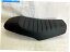  79-81ۥCM400ȥɥ롣 CM400 A-C-E-Tե졼֥åȡ᥿ѥ 79-81 Honda CM400 Seat Saddle. CM400 A-C-E-T Cafe Racer Black Seat. Metal Pan.