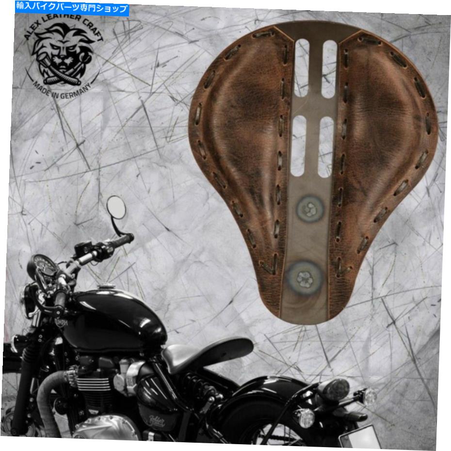 シート 2016年からの勝利Bonneville Bobber 2016年ソロサート「標準4Fourth Buffalo Mocca」 Triumph Bonneville Bobber since 2016 solo seat 