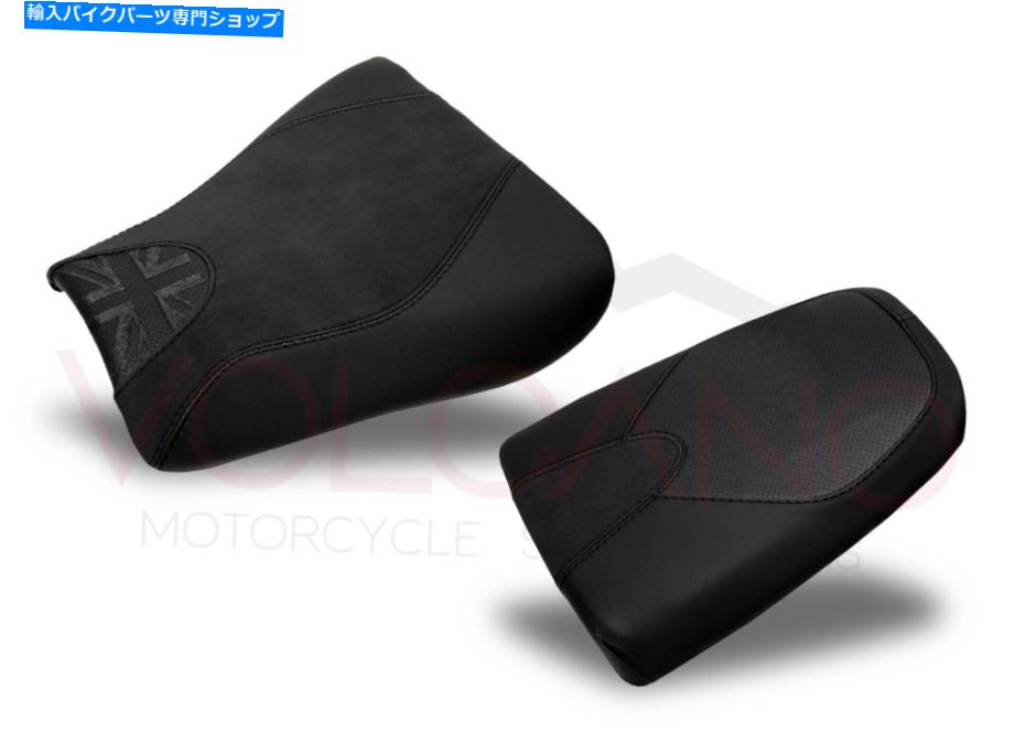 シート Triumph Speed Triple 955 / Daytona 2002-2004火山シートカバーブラックT017CD837 Triumph SPEED TRIPLE 955 / DAYTONA 2002-2004 Volcano Seat Cover Black T017cD837