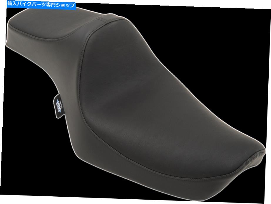 シート 82-03ハーリースポーツスターXLL XLC XR用ドラッグスペシャリーブラックビニール捕食者シート Drag Specialties Black Vinyl Predator Seat for 82-03 Harley Sportster XLL XLC XR