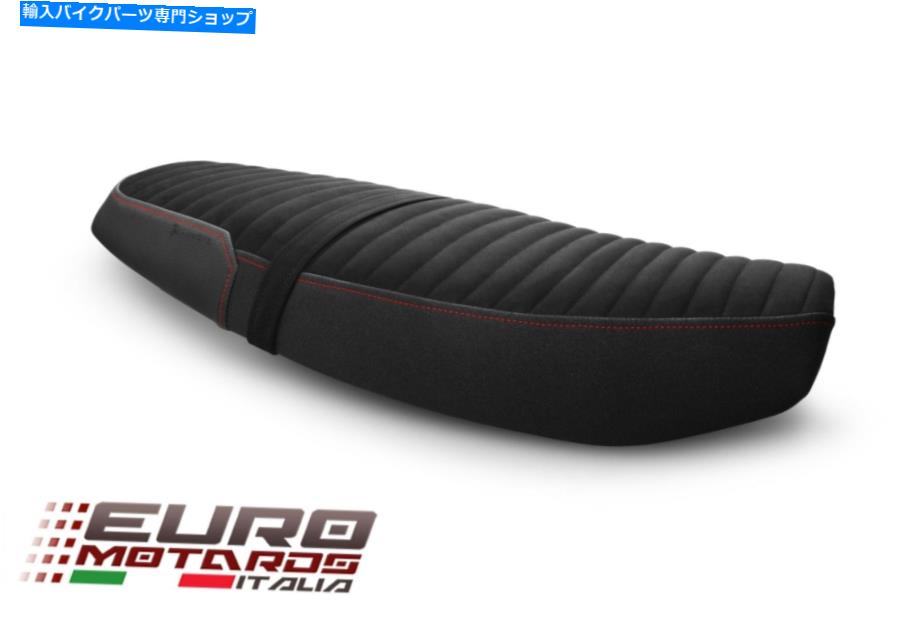 シート Luimoto Classic Suede Seatカバーセット3色の勝利のための3色2019-2020 Luimoto Classic Suede Seat Covers Set 3 Colors For Triumph Speed Twin 2019-2020