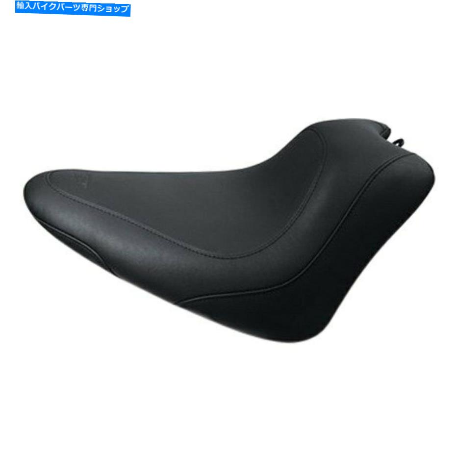 シート Harley-Davidson Softail 2012-2017マスタング76760ワイドトリプルブラックソロシート For Harley-Davidson Softail 2012-2017 Mustang 76760 Wide Tripper Black Solo Seat