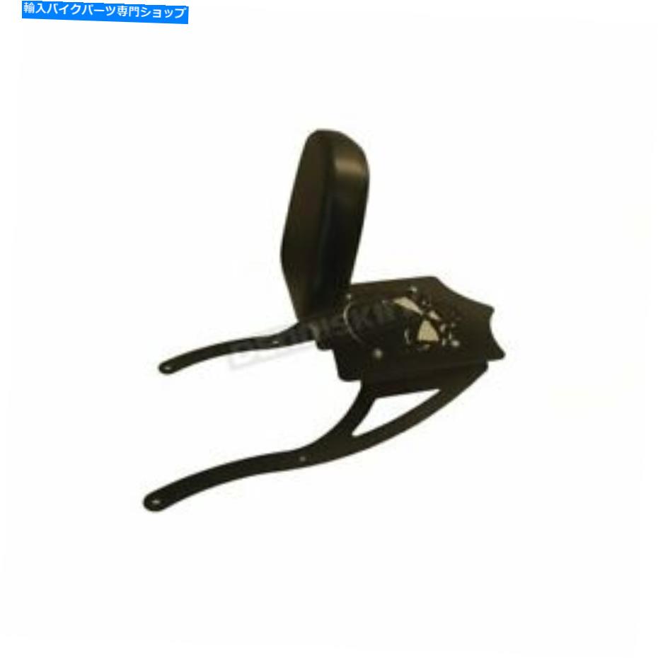  BDD֥å륷Сw /ʪåؤ⤿Τ2 - åץ - 101-066-500 BDD Black Skull Sissy Bar w/Luggage Rack &Backrest for 2-Up Seats - 101-066-500