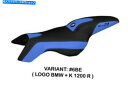 シート BMW K 1200 R＆スポーツTAPPEZZERIAイタリアシートカバーブルーアンチスリップ187 Bmw K 1200 R & Sport Tappezzeria Italia Seat Cover Blue Anti Slip 187