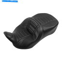 シート ブラックライダードライバー&旅客席フィットハーレーツーリングストリートグライド09-21アメリカ Black Rider Driver & Passen...