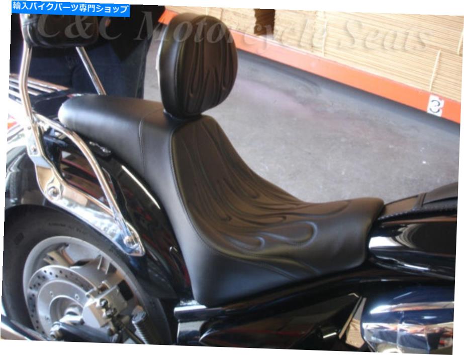  InterstateStatelineSaberۥؤ⤿դCCȡǥ Interstate, Stateline, Sabre, Honda, C&C Seats with Backrest, CHOOSE YOUR DESIGN