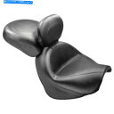シート ドライバーバックレスト付きマスタングワイドツーリング2ピースシート - 79283 Mustang Wide Touring 2-Piece Seat ...