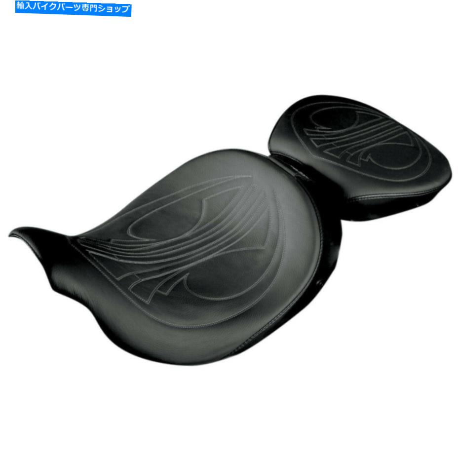 シート Danny Grey Airhawk Solo Big Site W / Backrest（ブラック）21-418Dair Danny Gray Airhawk Solo Big Seat w/ Backrest (Black) 21-418DAIR