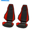 シート Polaris 2882329-676座席の赤いパール速度スポーツのペア2015-2021スリングショットS Polaris 2882329-676 R...