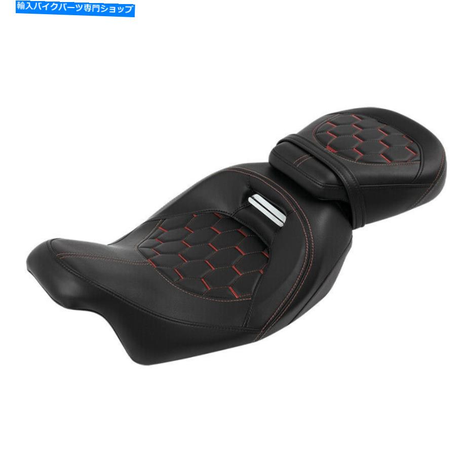 シート ハーレーツーリングモデルストリートグライド2009-2021 2019 Driver Passenger Seat Fit For Harley Touring Models Street Glide 2009-2021 2019