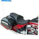 シート ドラッグスペシャリーロープロファイルツーリングシートダブルダイヤモンドブラックソーラーリフレクティブ Drag Specialties Low Profile Touring Seat Double Diamond Black Solar Reflective
