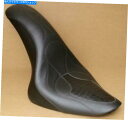 シート ハーレーオリジナルバドランダーカスタムレザーシートベンチレザーソフト00-05 Harley Original Badlander Custom Lea...