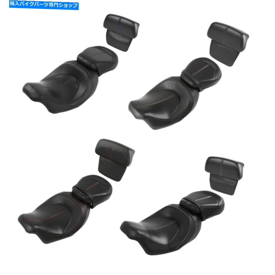 シート 運転席座席＆パッドフィットハーレーツーリングロードキンググライド2014-2021 New Driver Passenger Seat & Pad Fit For Harley Touring Road King Glide 2014-2021 New