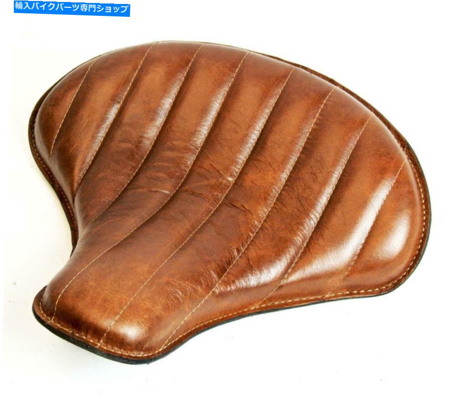 シート 勝利ボバーソロシート2017-2020タックロール砂漠ターンレザートラクター Triumph Bobber Solo Seat 2017-2020 Tuck Roll Desert Tan Leather Tractor