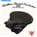 シート ハーレーツーリングスプリングシート変換マウントキット1998-2020ブラックレザーBCS Harley Touring Spring Seat Con...