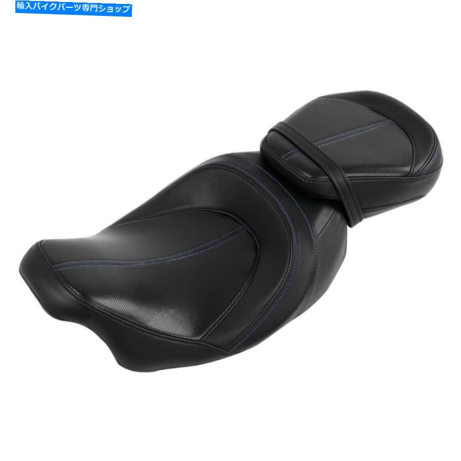 シート 2ピースドライバー＆旅客シートフィットハーレーツーリングCVO Road King 09-21 20 Two Piece Driver & Passenger Seat Fit For Harley Touring CVO Road King 09-21 20
