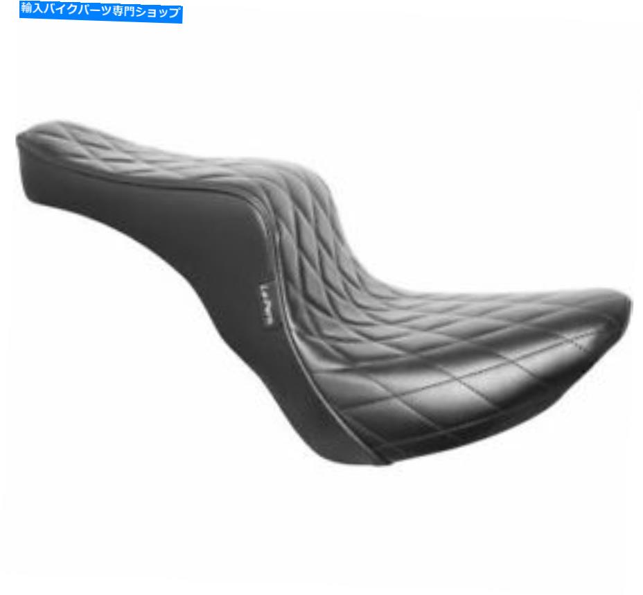 シート 2018-2021ハーレーダビッドソンファットボーイのためのLe Pera Cherokeeシートダイヤモンド Le Pera Cherokee Seat Diamond for 2018-2021 Harley Davidson Fat Boy