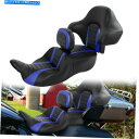 シート 運転手&旅客席の背もたれのパッドフィットハーレーツーリングロードグライド14-21 Driver & Passenger Seat Backrest P...