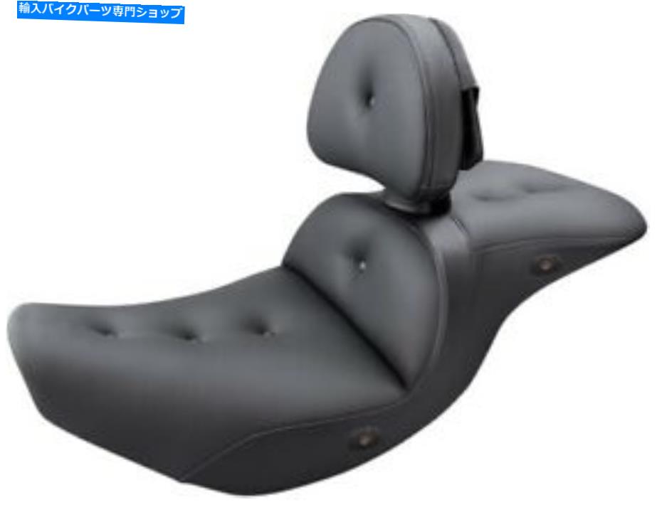 シート 加熱道路ソファピロー2アップシートブラックW /バックレストI14-07-181BRHCT Heated Road Sofa Pillow 2-Up Seat Black w/Backrest I14-07-181BRHCT For Indian