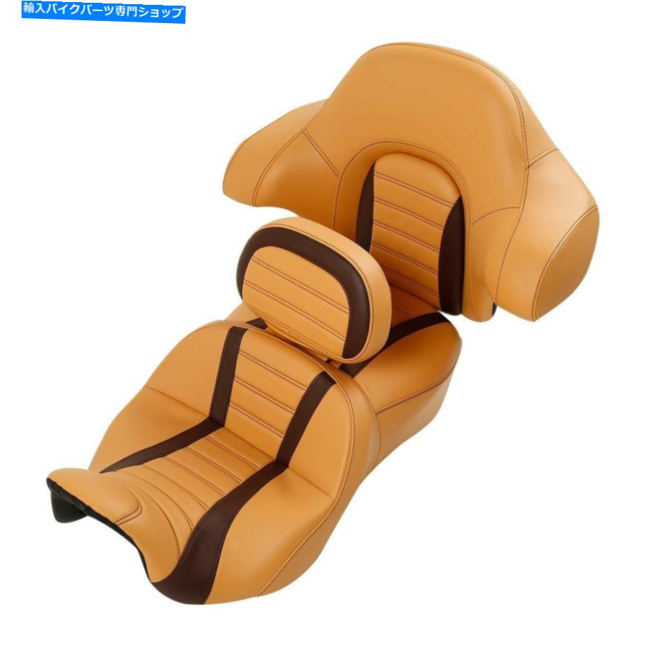 シート ハーレーエレクトラ街グライド2014-2020のための黄色の運転席旅客シート背もたれ Yellow Driver Passenger Seat Backrest For Harley Electra Street Glide 2014-2020