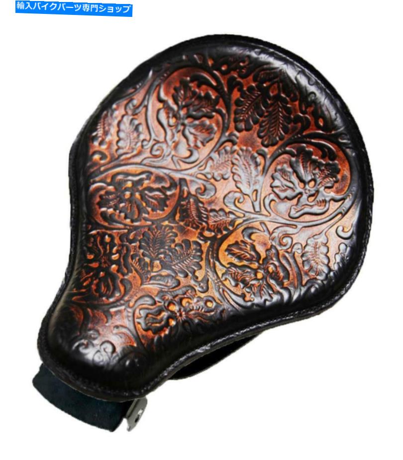 シート 2007年から2009年スポーツスターハーレースプリングシートマウントキットアリブンオークの葉の..