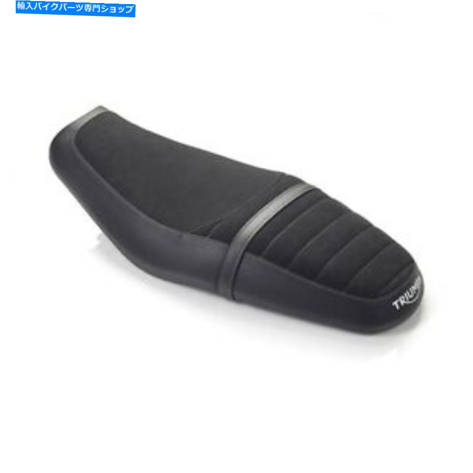 シート Triumph Street Scramblerローダブルシートブラック Triumph Street Scrambler Low Double Seat Black