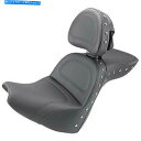 シート サドルメンジェルコールクロムスタッドドエクスプローラ特別席はハーレーブレイクアウト18-20 Saddlemen GelCore Chrome Stud...