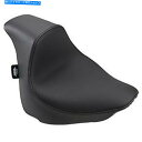 シート ドラッグスペシャリ、ハーレー脂肪ボブ18-20のためのソロシート Drag Specialties Solar Reflective EZ-On Mount Solo Seat for Harley Fat Bob 18-20
