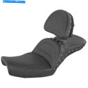 シート Saddlemen Explorer Special Studded 2 UP SEAT BACKREST HARLEY DYNA FXD / L 96...