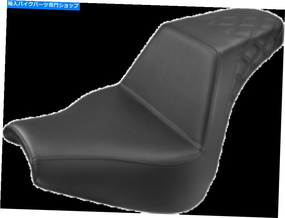 シート Saddlemen Black Full LSステップアップシート818-31-173 Saddlemen Black Full LS-Step Up Seat 818-31-173