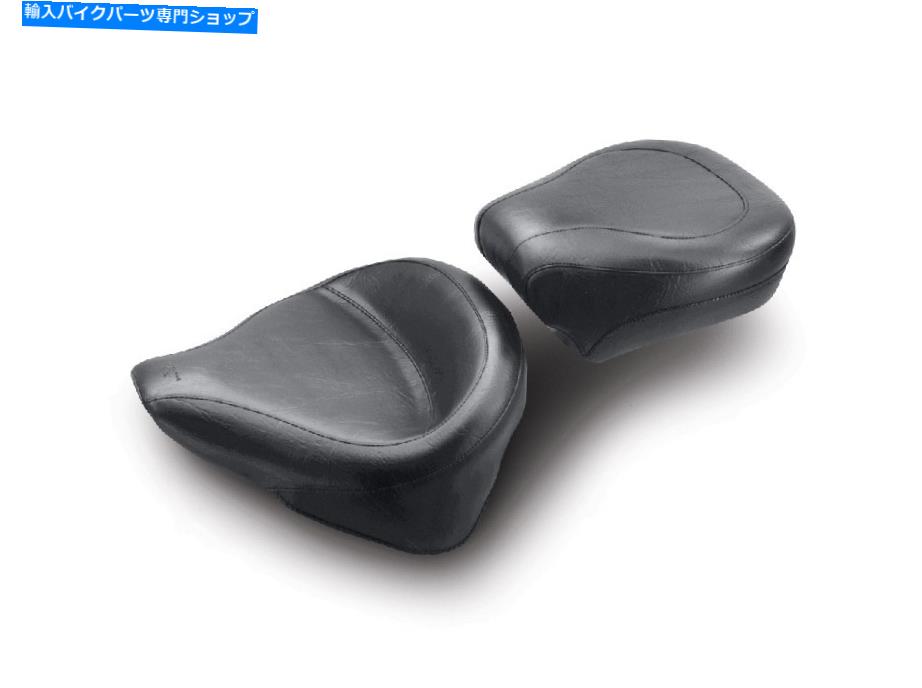 シート 2007-2015ハーレーダビッドソンヘリテージクラシックのマスタングワイドツーリングソロシート Mustang Wide Touring Solo Seat For 2007-2015 Harley Davidson Heritage Classic