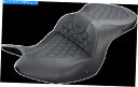 シート サドルメン加熱道路ソファーLS座席w / o背もたれH18-07-182HCT Saddlemen Heated Road Sofa LS Seats ...
