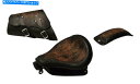 シート 2010-2021 Sportster Harley 48座席変換キット&PパッドサドルバッグアリBCS 2010-2021 Sportster Har...