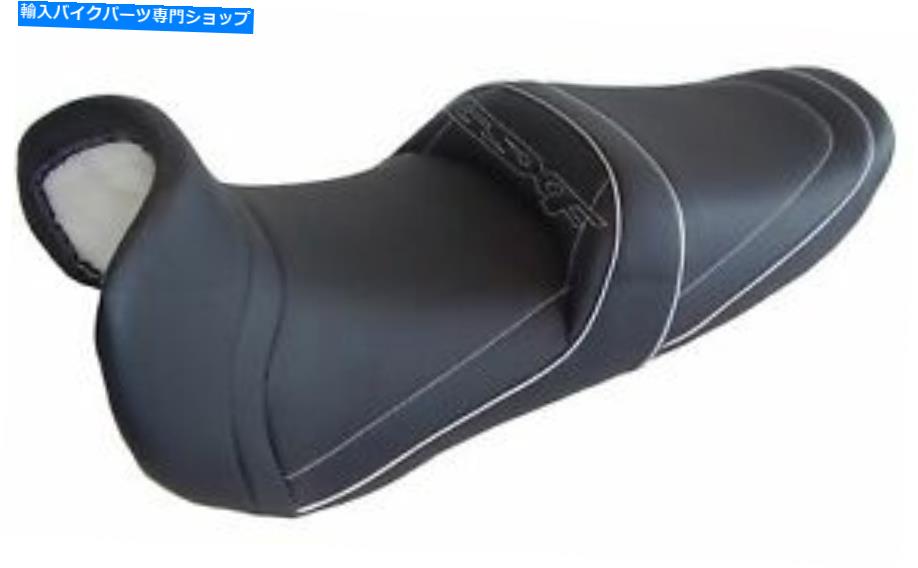 シート スズキGSX-F 600 98-07トップ販売者デラックスシートコンフォートブラックホワイト2083S Road SUZUKI GSX-F 600 98-07 Top Sellerie Deluxe seat Comfort Black White 2083S Road