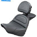 シート Saddlemen Studdded Explorer特別シートW /ドライバーの背もたれ - 818-27-040 Saddlemen Studded...