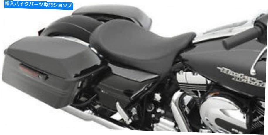 シート ドラッグスペシャリーロープロファイルスムースステッチブラックソロシートハーリーツーリング08-15 Drag Specialties Low Profile Smooth Stitch Black Solo Seat Harley Touring 08-15